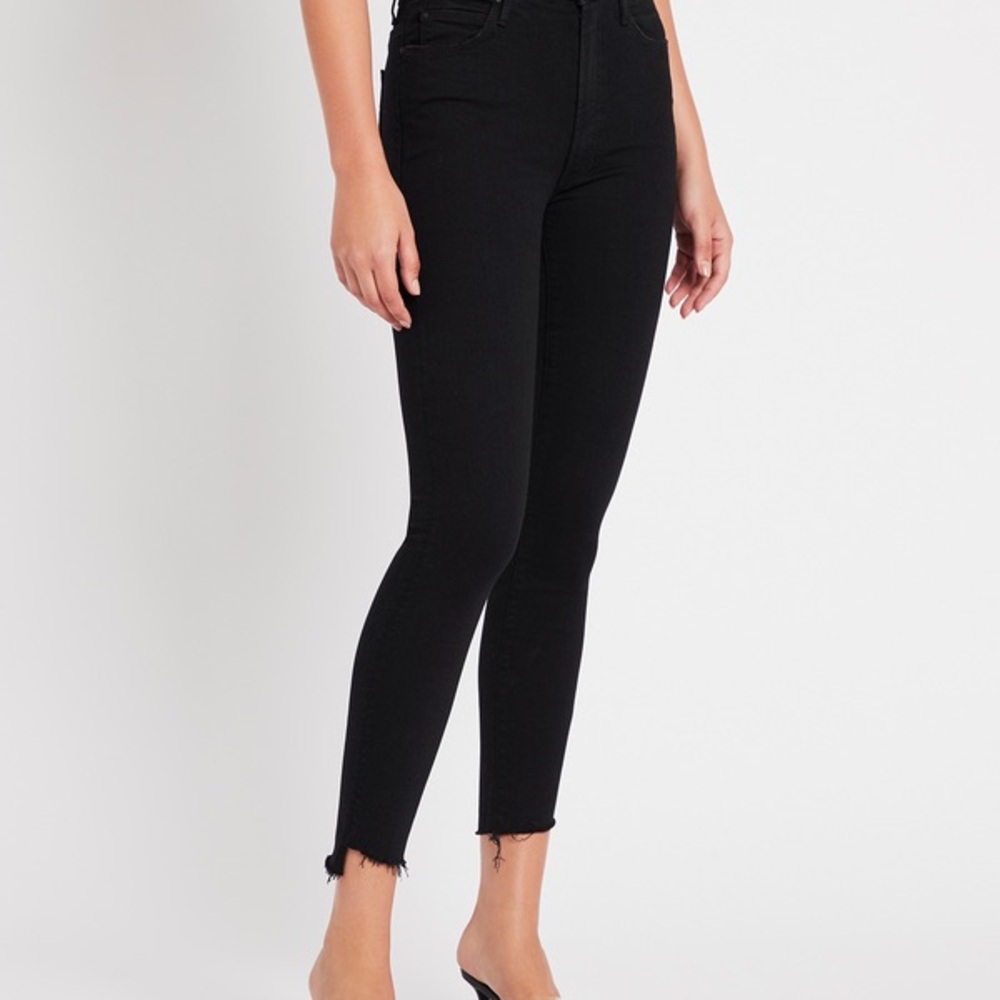 🖤 MOTHER Stunner Zip Ankle Step Fray Jeans 🖤